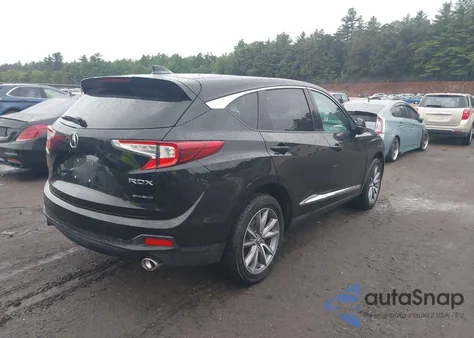 2021 Acura Rdx Technology Package из США, поврежденный, VIN 5J8TC2H53ML039719